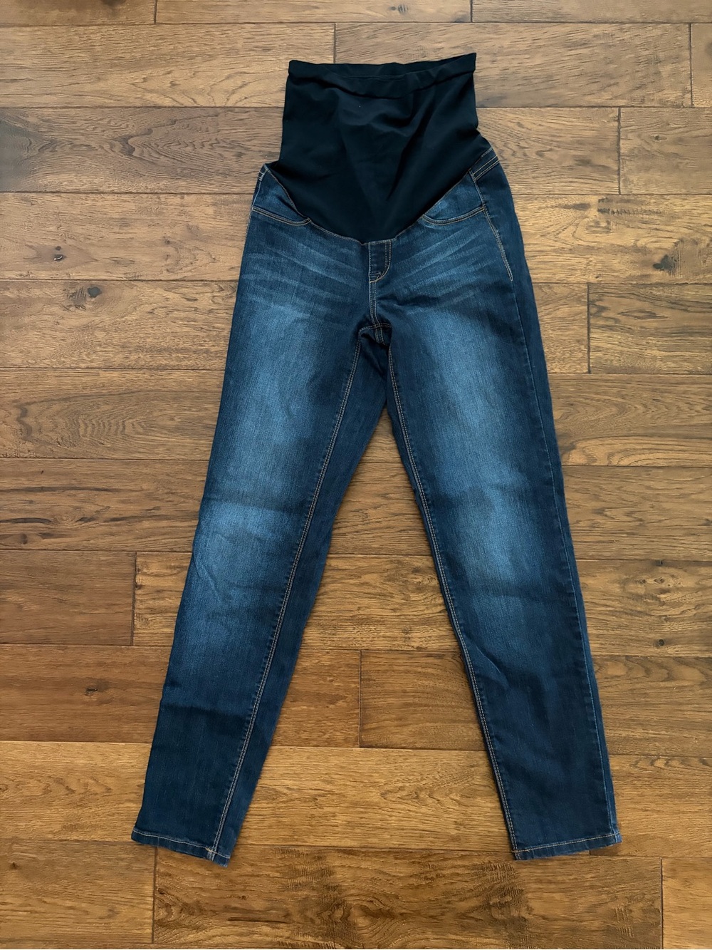 1822 denim maternity jeans with full panel